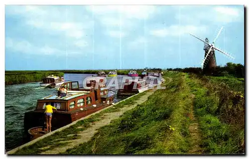 Cartes postales moderne The river bure at Stracey Arms Norfolk Broads