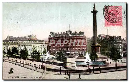 Cartes postales London Trafalgar Square