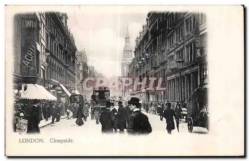 Cartes postales London Cheapside