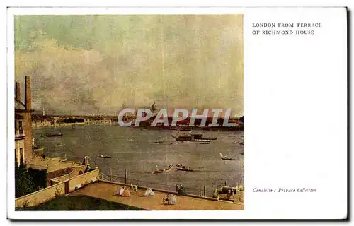 Cartes postales London from Terrace of Richmond House