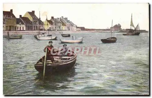 Ansichtskarte AK Bateau En Pleine Mer Barque de peche