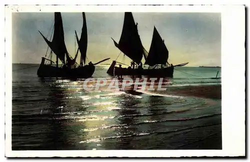 Cartes postales Bateau Peche