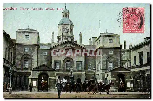 Cartes postales London Horse Guards Whitehall