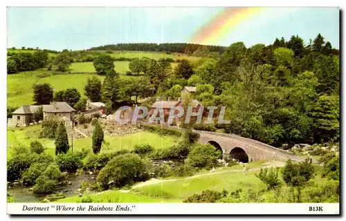 Cartes postales Dartmeet Where the Rainbow Ends