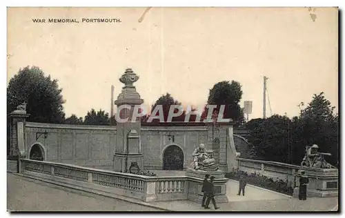 Cartes postales War Memorial Portsmouth