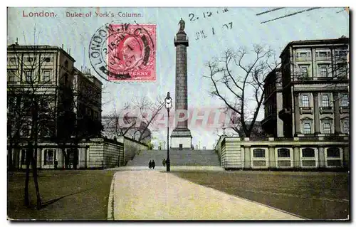 Cartes postales London Duke of York s Column