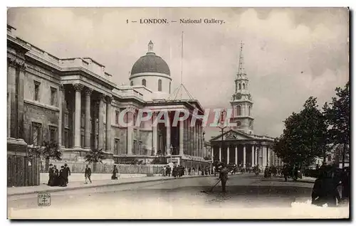 Cartes postales London National Gallery