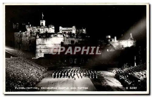 Ansichtskarte AK Floodlighting Edinburgh Castle and Tattoo