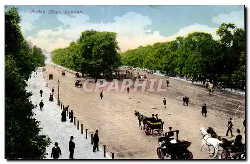 Cartes postales Rotten Row London