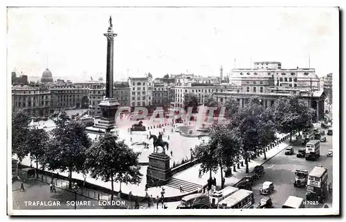 Cartes postales Trafalgar Square London