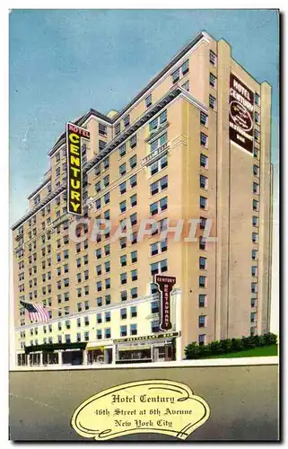 Cartes postales THote Century 16th Street at 6th Avenue New York City