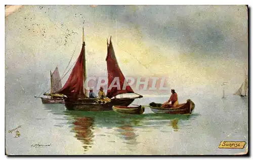 Cartes postales Bateau Peche