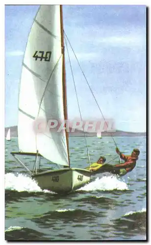 Cartes postales Bateau Deriveur