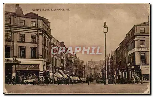Cartes postales Lord Street Livetpool
