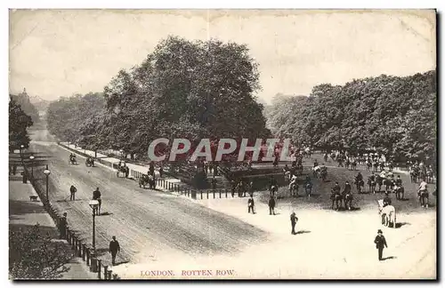 Cartes postales London Rotten Row