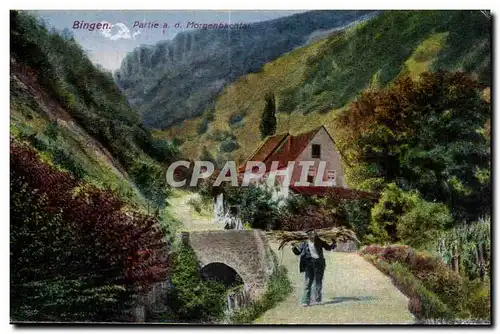 Cartes postales Bingen Partie a d Morgenbacatal