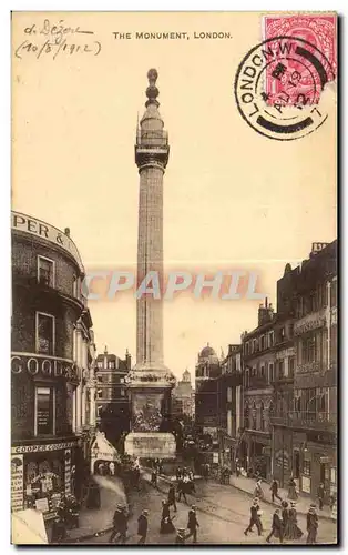 Cartes postales The Monument London