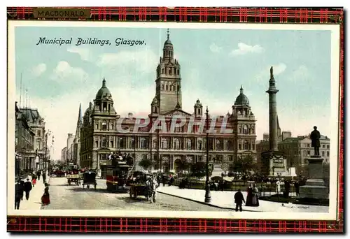 Cartes postales Municipal Buildings Glasgow