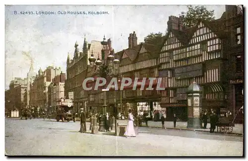 Cartes postales London Old Houses Holborn