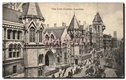 Cartes postales The Law Courts London