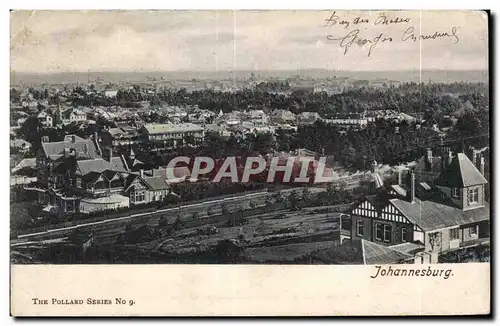 Cartes postales Johannesburg The Pollard Series South Africa Afrique du Sud