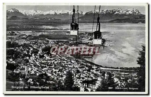Cartes postales Bregenz Pfanderbahn