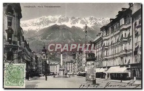 Cartes postales Innsbruck Maria Theresientrasse