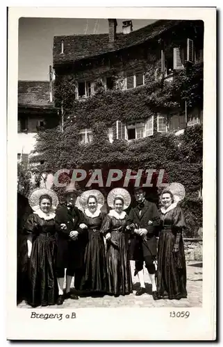 Cartes postales Bregenz Folklore Costume