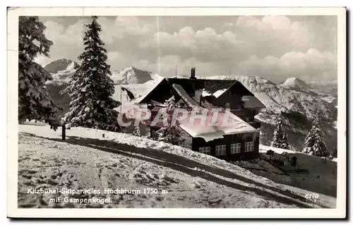 Cartes postales Kitzbuhel skiparadies hochbrunn mit Gampenkogel