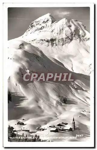 Cartes postales Wintersportplatz Vorarlberg