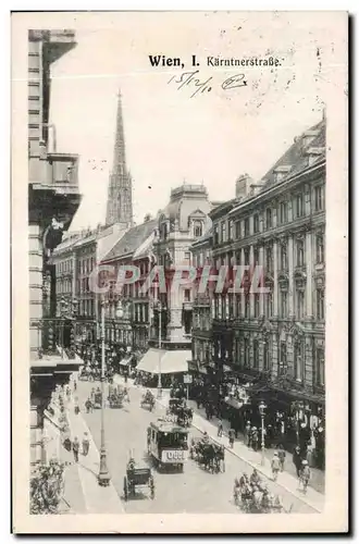 Ansichtskarte AK Wien I Karntnerstrasse