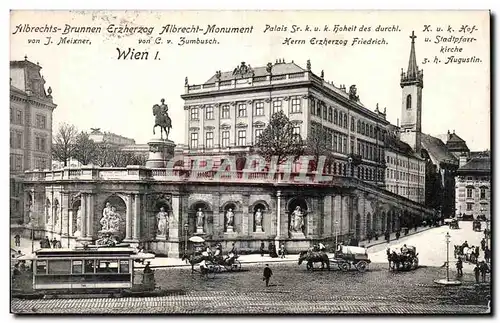 Cartes postales Albrechts Brunnen Erzherzog Albrecht Monument