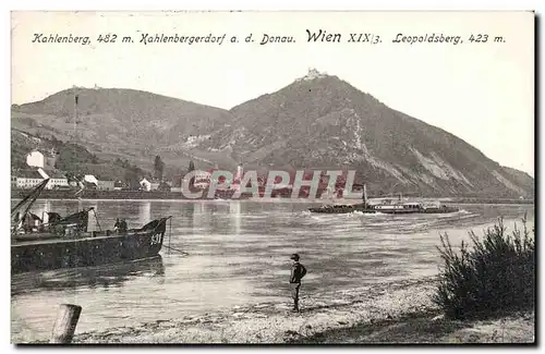 Ansichtskarte AK Kahlenberg Kahlenbergerdorf a d Donau Wien XIX/3 Leopoldsberg