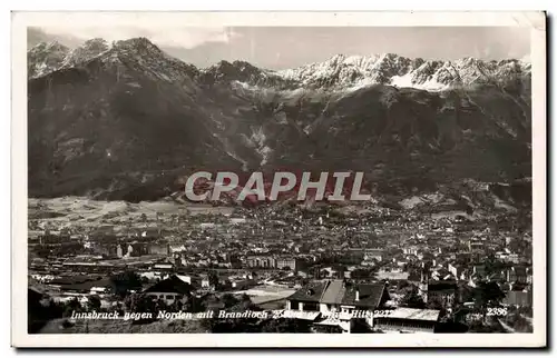 Cartes postales Innsbruck gegen Norden arit Brandioch