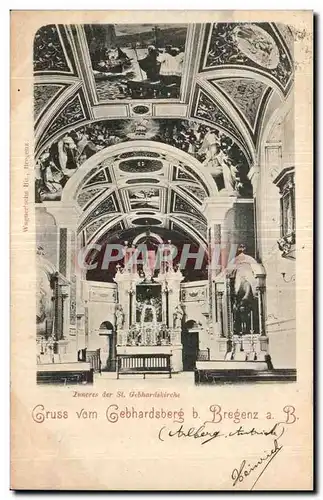 Cartes postales Gruss Vorm Gebhardsberb Bregenz