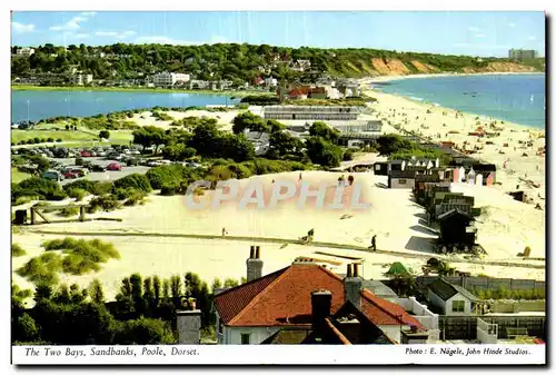 Cartes postales The Two Bays Sandbanks Poole Dorest