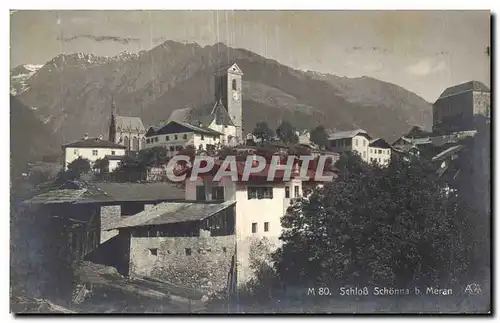 Cartes postales Schloss Schonna bei Meran