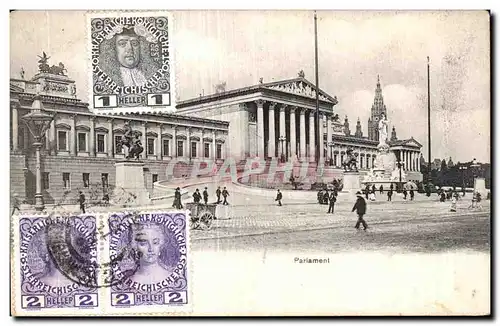Cartes postales Parliament Wien