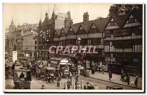 Cartes postales London London Elizabethan houses