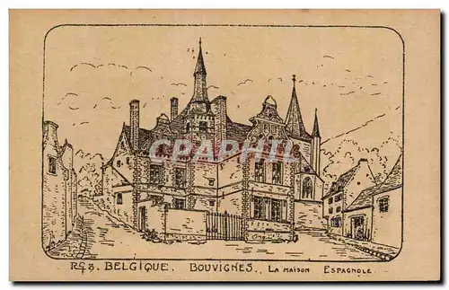 Cartes postales Belgique Bouviges La Maison Espagnole