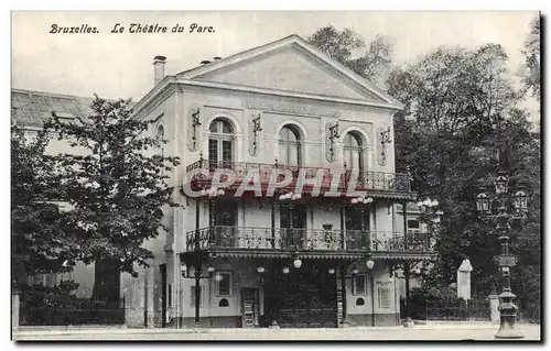 Cartes postales Bruxelles Le Theatre du Parc