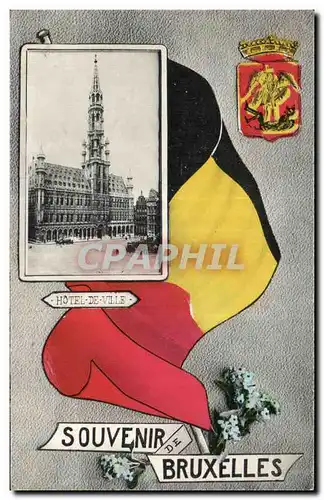 Ansichtskarte AK Souvenir Bruxelles