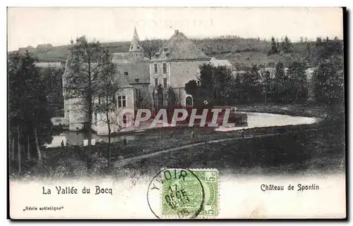 Cartes postales La Vallee Du Bocq Chateau de Spontin