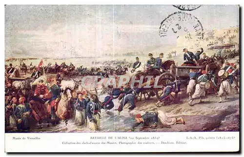 Cartes postales Bataille De L alma 20 Septembre 1854 Napoleon