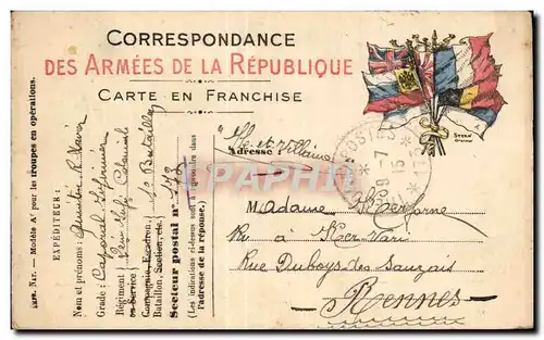 Carte de Franchise Militaire Rennes