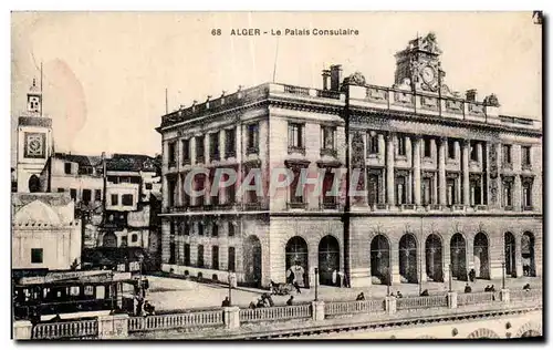 Cartes postales Alger Le Palais Consulaire