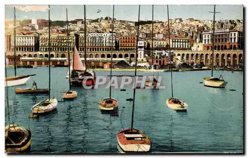 Cartes postales Algerie Alger Vue Generale prise du port