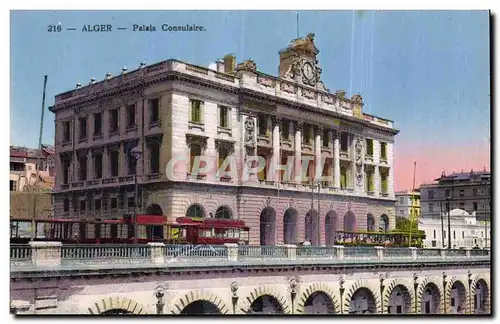 Cartes postales Algerie Alger Palais Consulsire