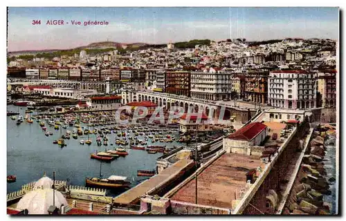 Ansichtskarte AK Algerie Alger Vue generale