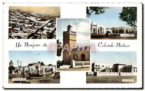 Cartes postales Un Bonjour de Colomb - Bechar